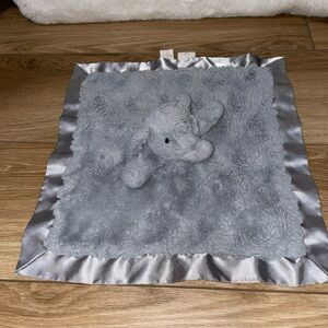 Cloud Island Gray Elephant Lovey Security Blanket